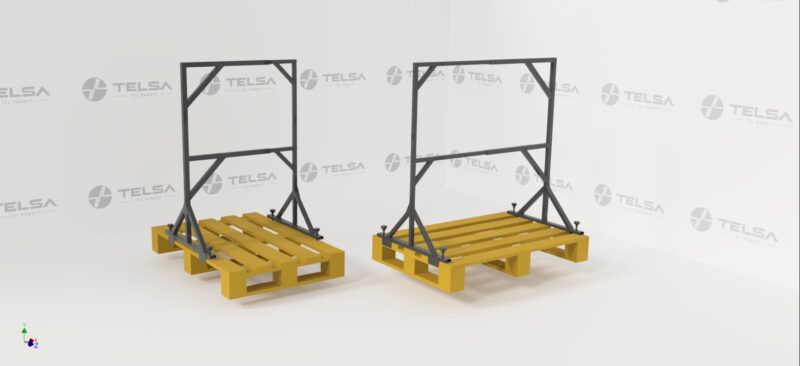 PA 01- PALET ÜSTÜ METAL STAND